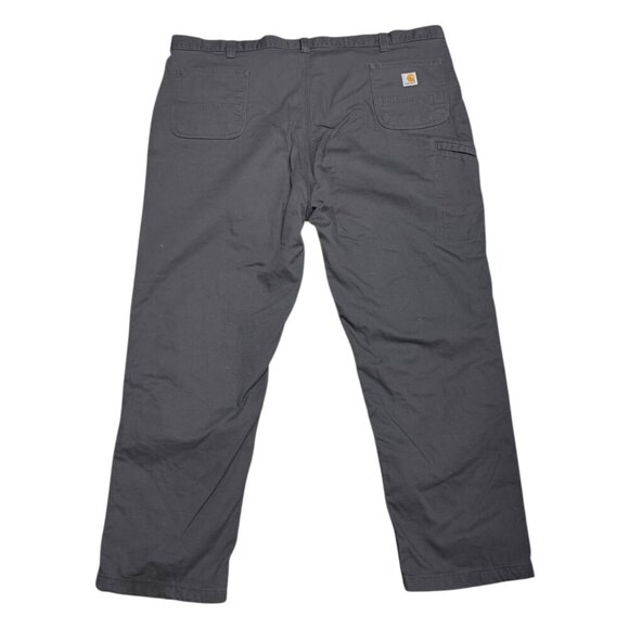 CARHARTT Relaxed Fit Lined Winter Work Casual Grey Pants Mens 48x32 - Picture 1 of 7